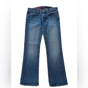 AG Adriano Goldschmied Blue Straight Leg Jeans